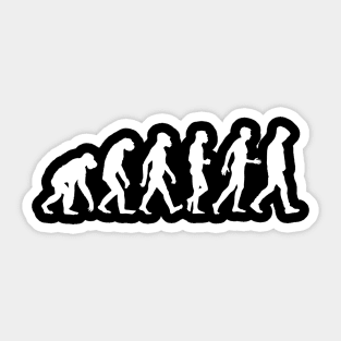 Hoodie Evolution-Man-Joke-Humor-Urban Sticker